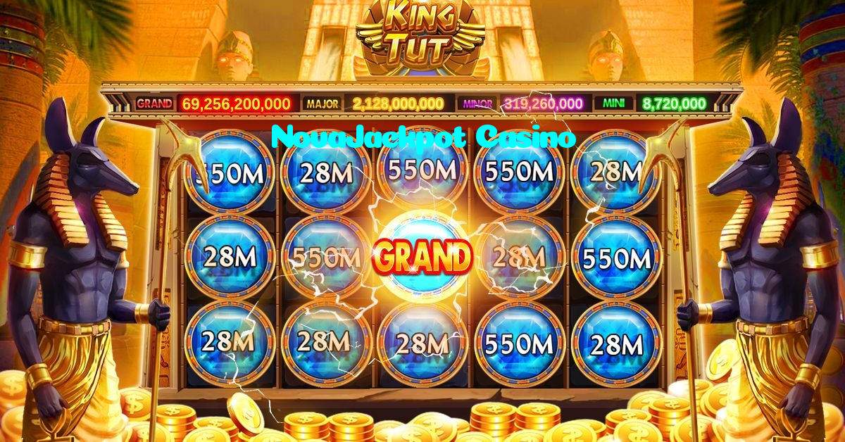 NovaJackpot Casino casino presented on mobile device in Pakistan with slots and live games